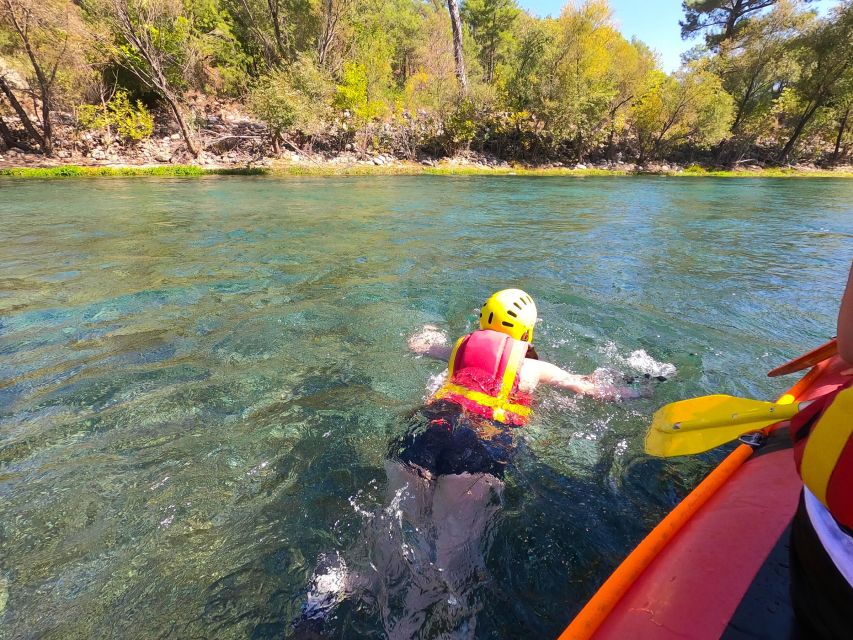 From Antalya: Koprulu Canyon Rafting and Zip Line Adventure - Rafting 14 kilometers down the Köprüçay