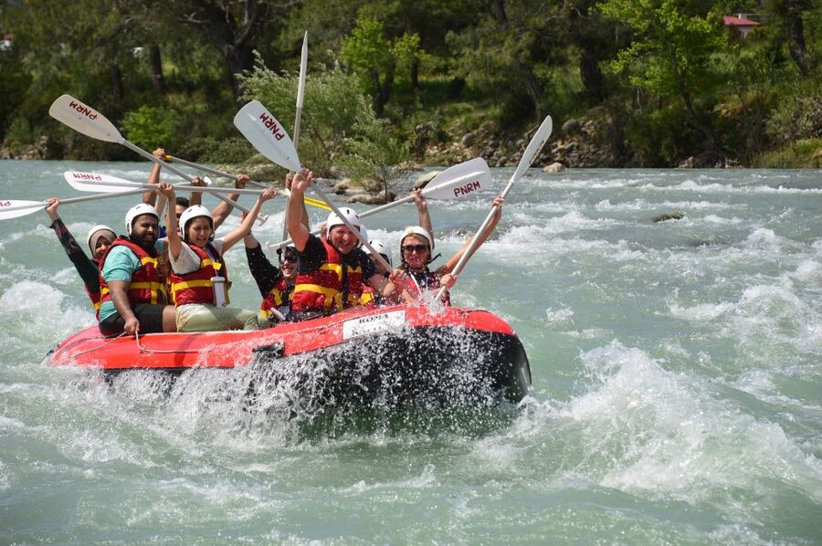 From Belek: Fully Combo Zipline, Quad Safari, Rafting, Lunch - Leaving Belek and reaching Roma Rafting