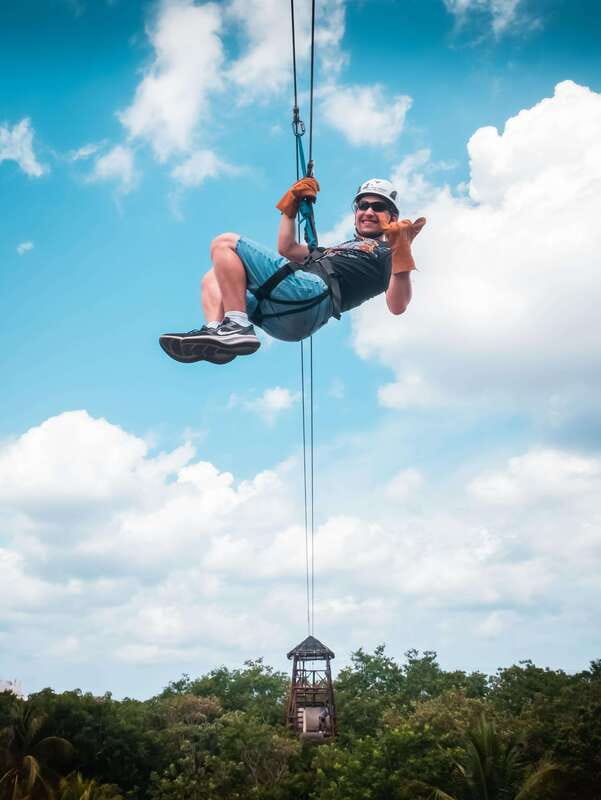 From Cozumel: The Original Zipline Adventure Tour - My final call
