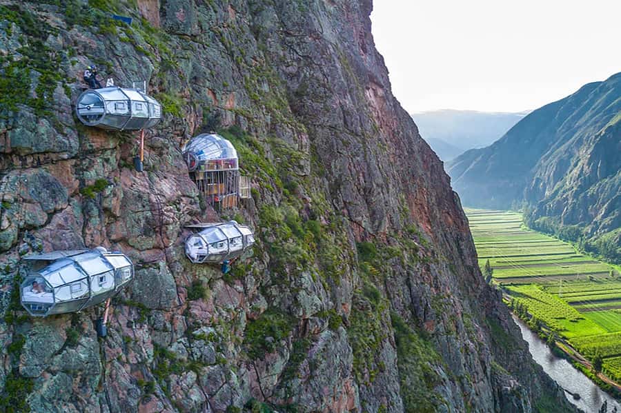 From Cusco: Via Ferrata and Sky Lodge Zipline - Getting fitted for the 300-meter via ferrata