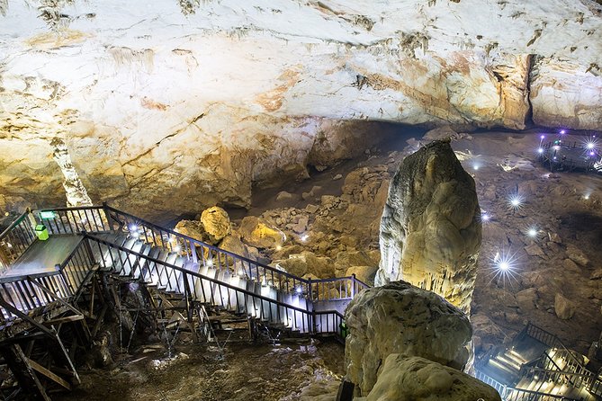 From Dong Hoi: Paradise Cave and Zipline Dark cave full day tour - Two caves, two moods in one day