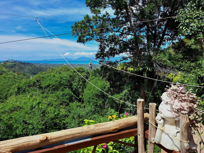 From Koh Samui: Tree Bridge Zipline and Café Experience - How good is the value at $60?