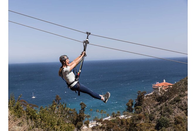 From LA: Catalina Island with Zipline Tour and Hotel Pickup - Who should book this Catalina zipline day
