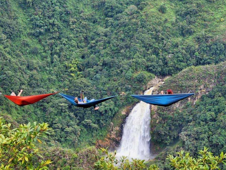 From Medellín: Dream Hammocks, Zipline, & Waterfall Day Trip - Leaving Medellín for the mountains near La Ceja