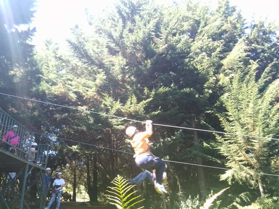 From Nairobi: Zipline Adventure Safari - Getting ready for the short zip lines
