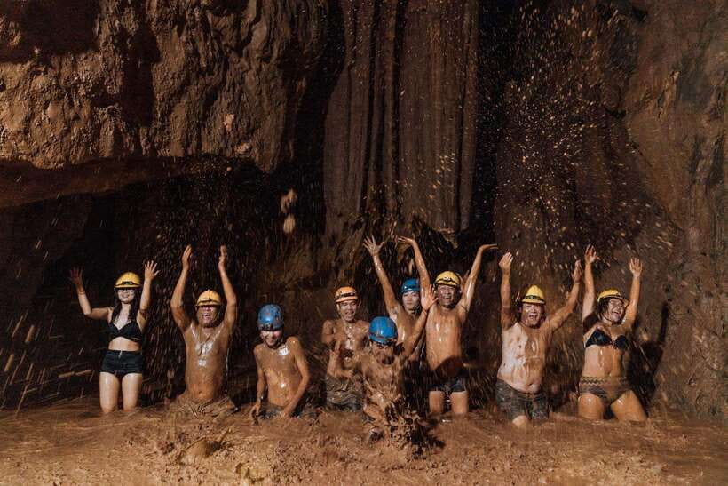 From Phong Nha/DongHoi: Paradise Cave and Zipline Dark Cave - Dark Cave turns the afternoon into an adventure