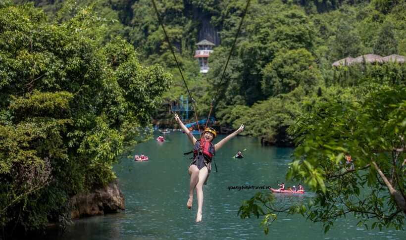 From Phong Nha/DongHoi: Paradise Cave and Zipline Dark Cave - A practical look at the schedule