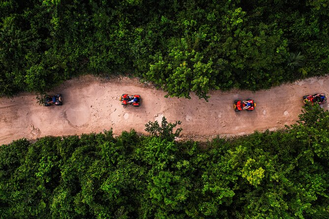 From Playa del Carmen ATV Adventure with Ziplines, Cenote - Getting from Playa del Carmen to the park