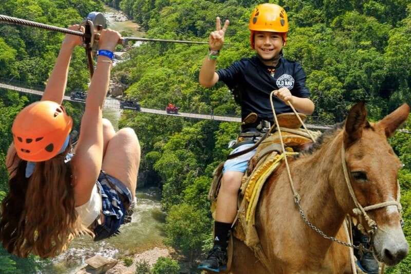 From Puerto Vallarta & Nuevo Vallarta: Canopy Zipline Tour - Key points to know