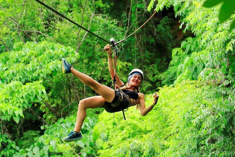 From Puerto Vallarta & Nuevo Vallarta: Canopy Zipline Tour - The opening briefing and safety gear