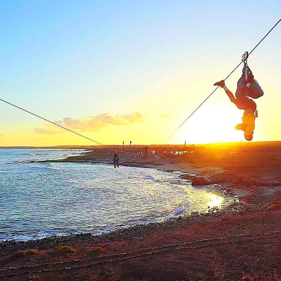 From Santa Maria: Sal island Zipline Experience (Official) - Reaching Serra Negra from Santa Maria