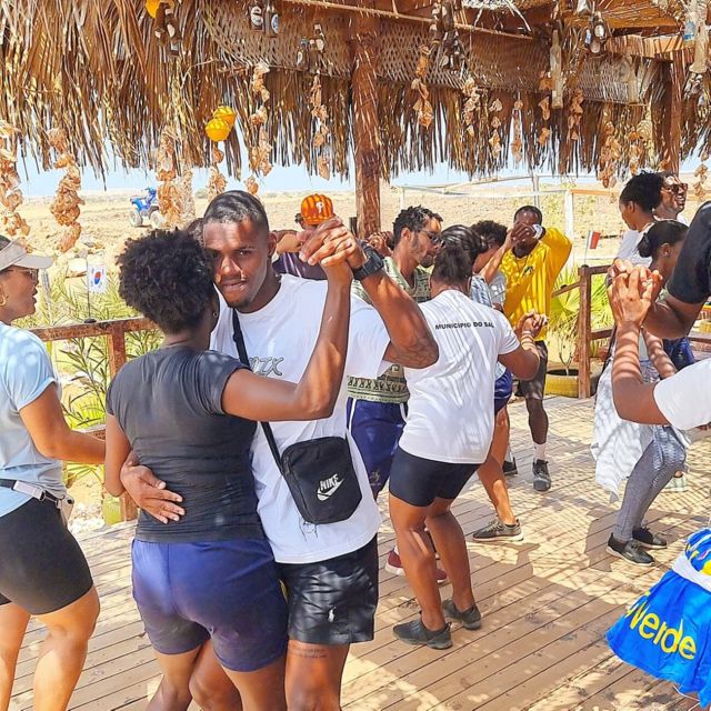 From Santa Maria: Sal island Zipline Experience (Official) - Cape Verdean music after the flight