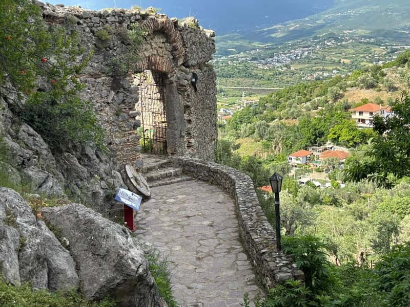 From Tirana: Petrela Castle and Biggest ZipLine in Balkan - Petrelë Castle above the Erzen Valley