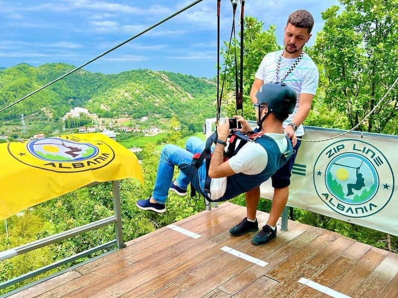 From Tirana: Petrela Zipline Adventure with Transport - Adding Petrela Castle to the same outing