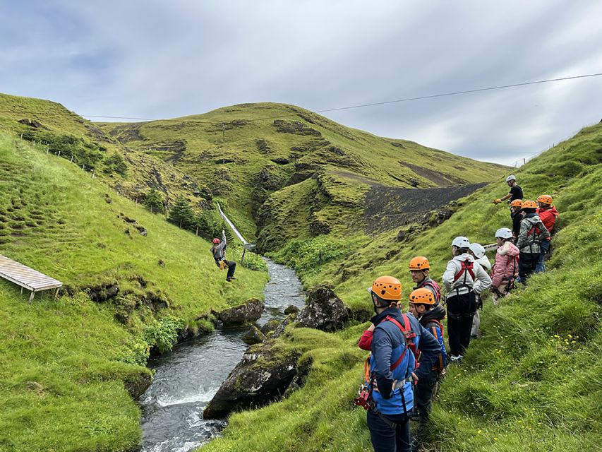 From Vík: Zipline and Hiking Adventure Tour - The Gentle Giant, the longest ride