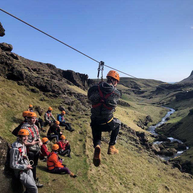 From Vík: Zipline and Hiking Adventure Tour - The Leap of Faith and Little Rush