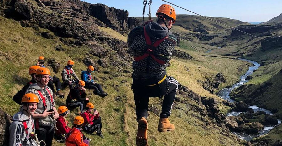 From Vík: Zipline and Hiking Adventure Tour - Getting ready at Víkurbraut 15