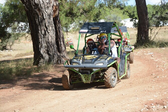 Full-Day Rafting, Ziplining, Quad and Buggy Adventure from Side/Manavgat - Mud, engines, and dust on the quad safari