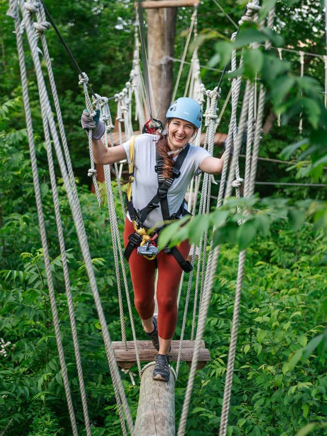 Galena: Aerial Adventure Park- Long Hollow Canopy Tours - Why the 40-element course is the main attraction