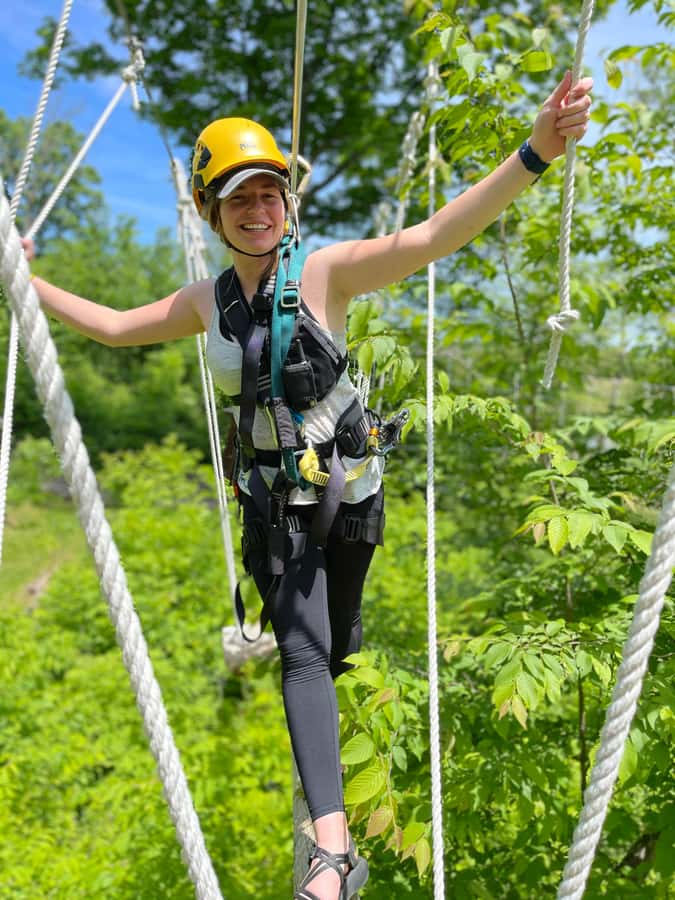 Galena: Aerial Adventure Park- Long Hollow Canopy Tours - How difficult is the experience?