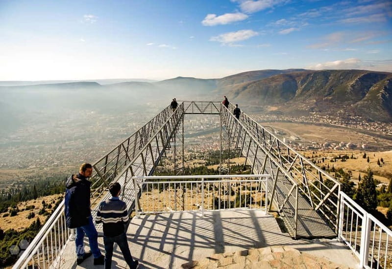 Glass Bridge & Zip-line Mostar - Fortica turns a Mostar viewpoint into an adventure