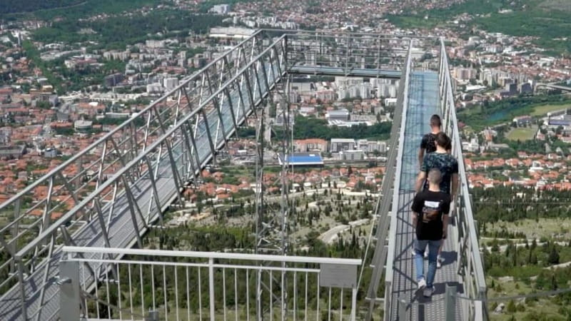 Glass Bridge & Zip-line Mostar - What happens during the one-hour outing