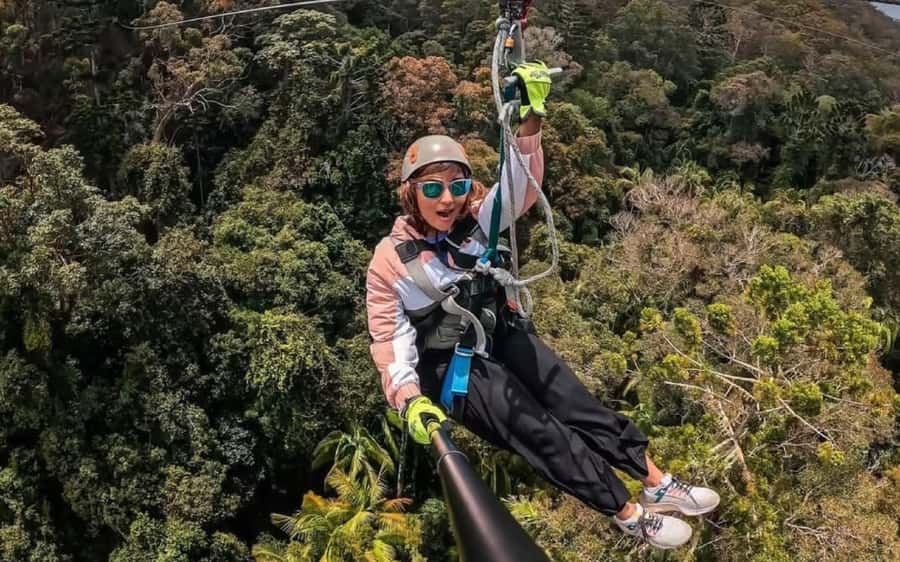 Gold Coast: Tamborine Mountain Canyon Flyer Zipline Tour - Why this is easier than a ropes course