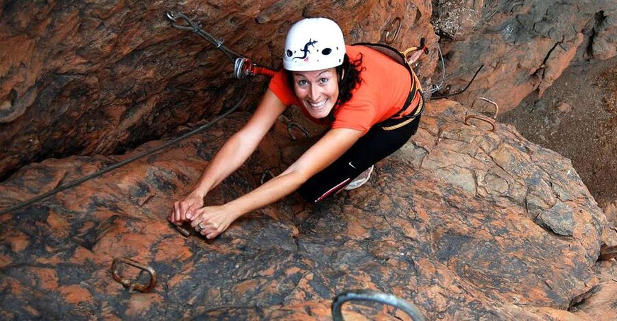 Gran Canaria: Guided Via Ferrata and Zipline Adventure - A vertical route above Fataga