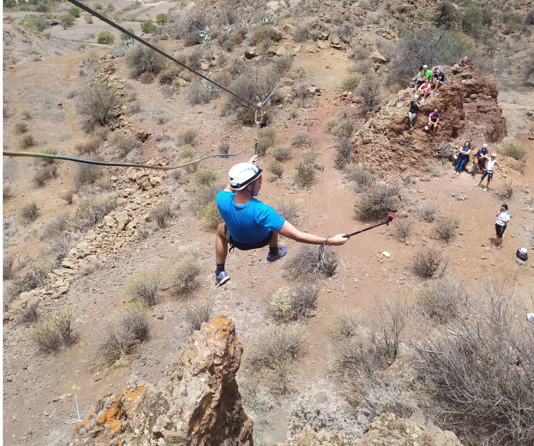 Gran Canaria: Zipline and Mountaineering Tour - Starting with the zipline