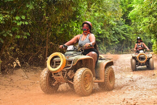 Great Adventure in middle of the Jungle. ATV experience, Ziplines and cenote - Pickup times can shape your whole day