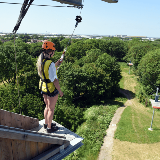 Gripped London: Zip Line, High Ropes & Freefall Adventure - High Ropes: balance before speed
