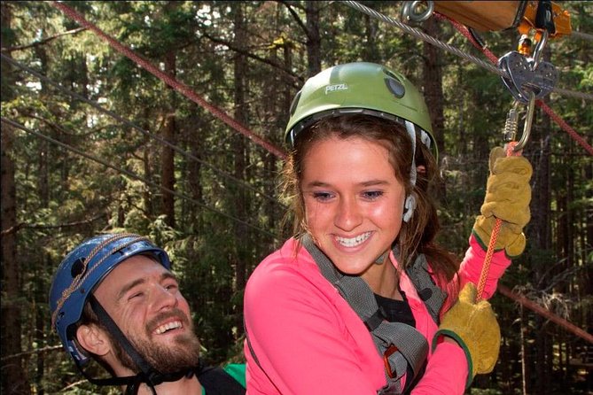 Grizzly Falls Ziplining Expedition - The price and what it covers