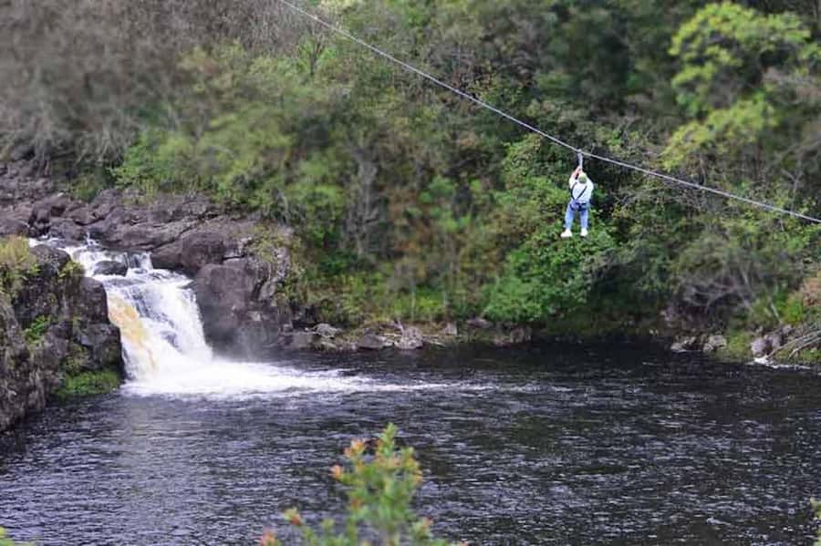 Hakalau: 9-Line Zipline Adventure with Umauma Falls View - Nine ziplines across Hakalau’s waterfalls