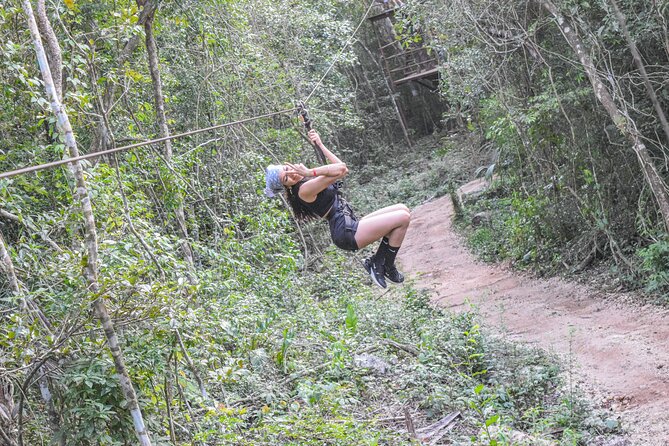 Half Day in Cancun Atvs Ziplines and Cenote Park - Snacks, Tacos, and Add-On Costs