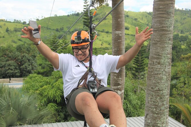Half-day Zip Lining in Punta Cana - The afternoon option for flexible plans