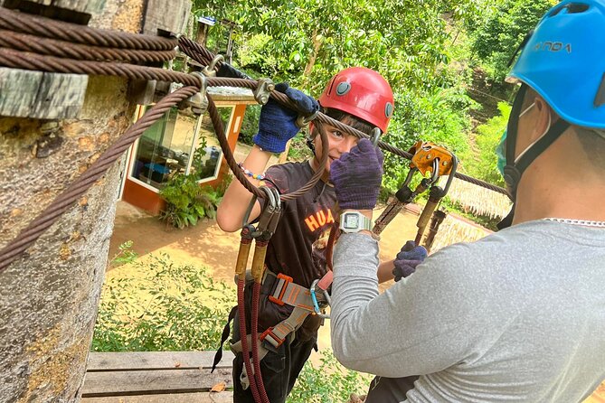 Half Day Zipline and Rainforest Exploration in Krabi - Zip Zone B brings the longest ride