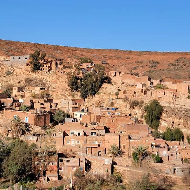 Half day Zipline out of marrakech city with breakfast - Bread, argan oil, and Moroccan tea