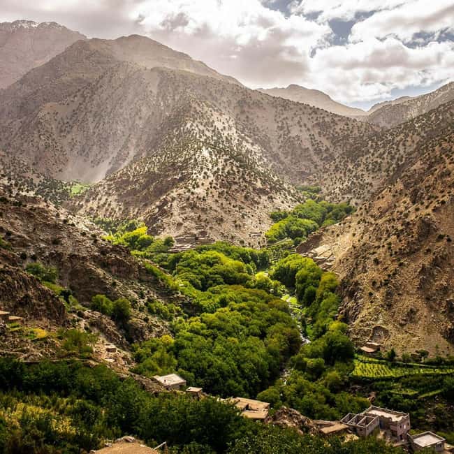 Half day Zipline out of marrakech city with breakfast - The old village stop near Tahnaout