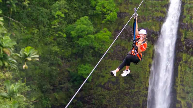 Hawaii: Big Island Hilo Zipline Tour - Seven lines that ease you into the action