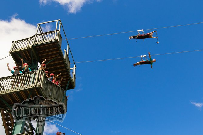 Hawaii Kipu Ranch PowerLine Zipline with Guide - Flying over a 3,000-acre Kauai ranch