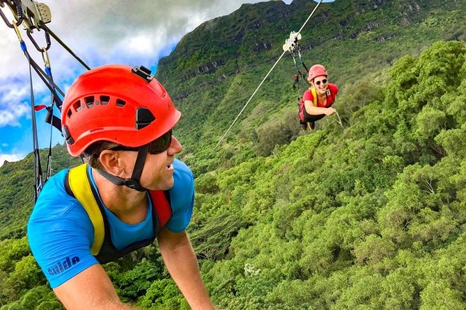 Hawaii Kipu Ranch PowerLine Zipline with Guide - What to wear for mud, rain, and sun
