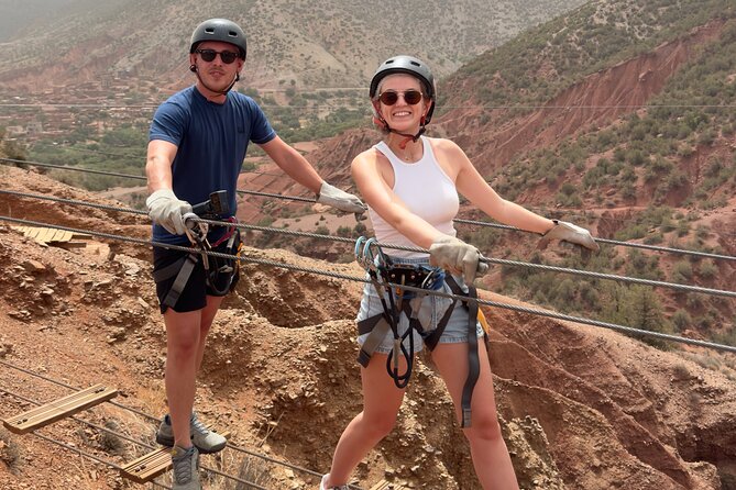High Atlas Mountains Ziplining Adventure - A short walk after the adrenaline