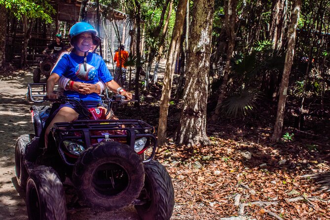 Horseback Ride, ATV's (Shared), Ziplines & Cenote Swim! From Cancun & Riviera - The cenote swim is the cool-down