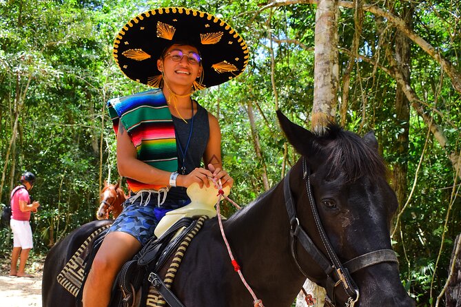 Horseback Ride, ATVs (Single), Cenote & Ziplines! Adrenaline & Nature Experience - Ziplines above the jungle
