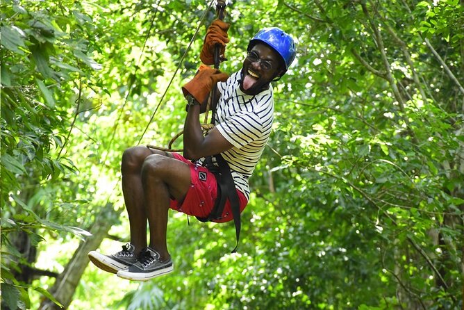 Horseback Riding + ATV + Cenote + Zip-Line from Cancun and Playa del Carmen - Swimming in a Mayan cenote