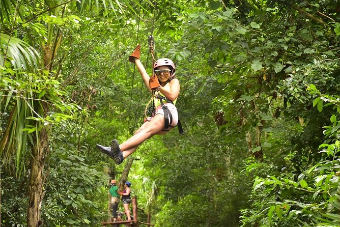 Horseback Riding + ATV + Cenote + Zip-Line from Cancun and Playa del Carmen - The chewing-gum lesson and tequila tasting