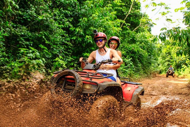 Horseback Riding plus ATV, Cenote, Ziplines, and Lunch - One half-day, four jungle activities