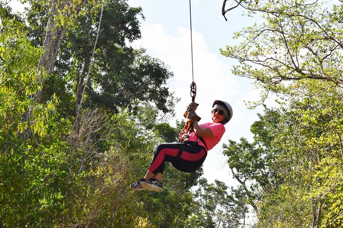 Horseback riding Tour with ATV circuit, ziplines and Cenote - Snack, water, and what the $60.75 price covers