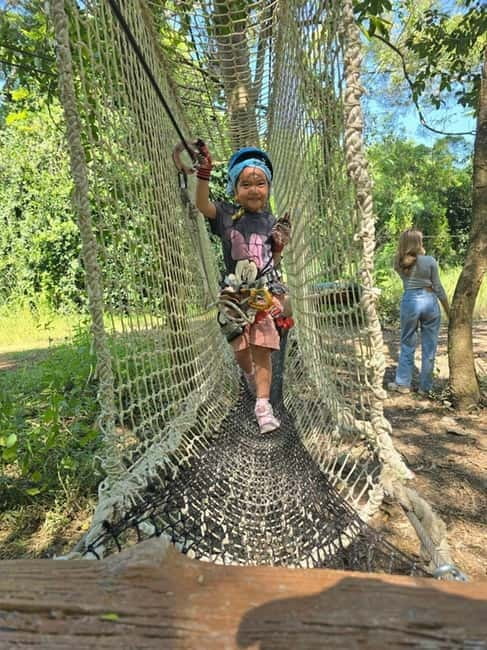 Hua Hin Tree Top Zipline Adventure and Canopy Rope Challenge - Timing, cancellation, and language
