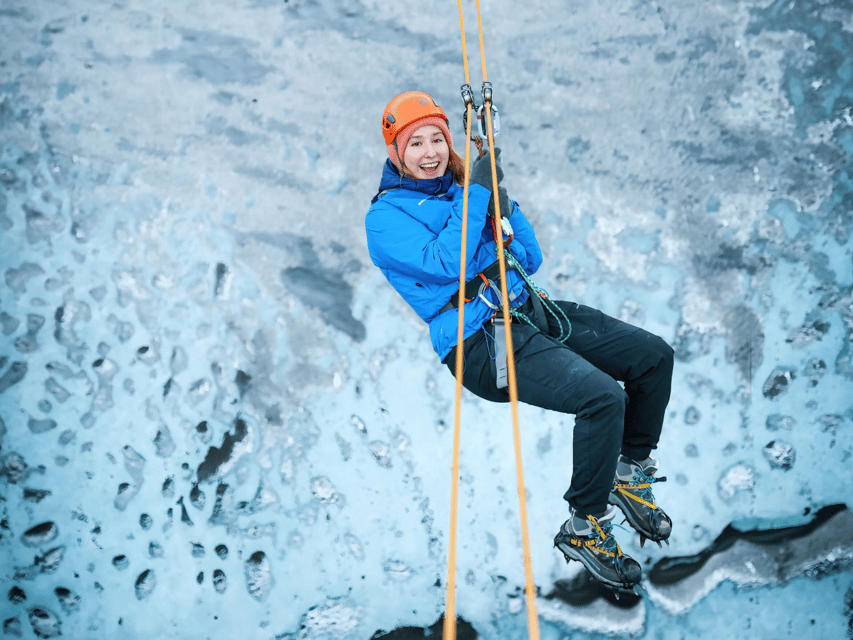 Iceland: Zip Line Tour + Glacier Adventure - Crampons, helmets, harnesses, and ice axes